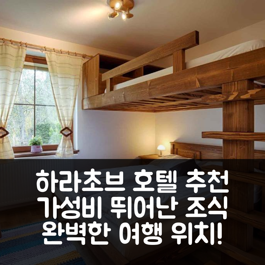 하라초브 숙소 여행 호텔 추천 홀리데이 홈 인 하라초브 33511 | 가성비 뛰어난 조식과 위치 정보 7가지
